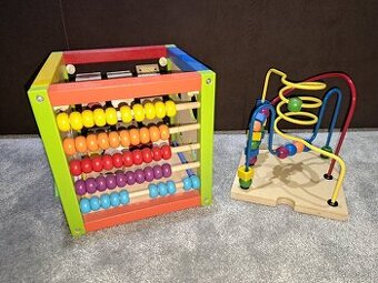 Drevená motorická kocka