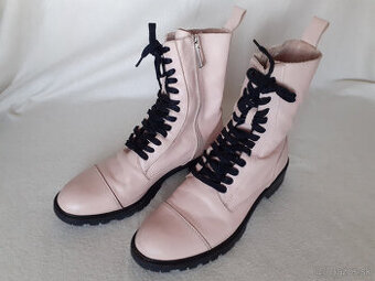 Dámske kožené topánky workery ZARA č.41