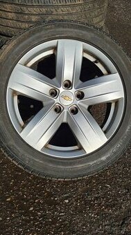Letní alu kola originál Chevrolet – r17" 5×114,3