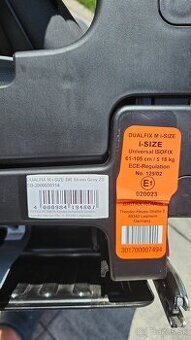 Autosedačka BRITAX ROMER , DUALFIX  i - SIZE