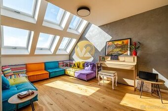 Na PRENÁJOM  luxusný 3-izbový mezonet v novostavbe – 2xparko