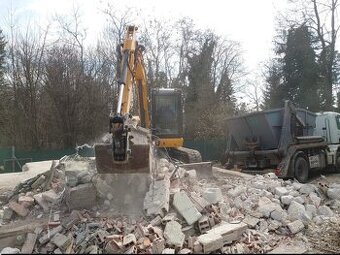 Hľadáme zákazky výkopové, búracie práce, zemné práce