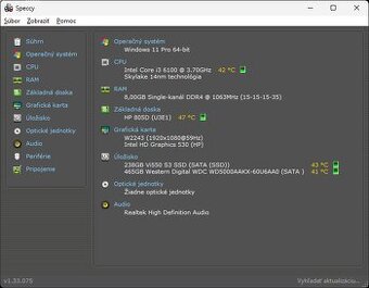 predaj značkového počítača HP