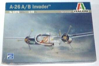 Predám plastikový model A-26 A/B od Italeri 1:72