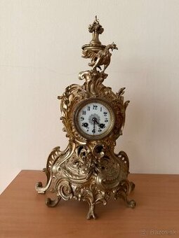 Predám starožitné mosadzné hodiny