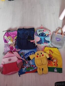 Batohy,  tašky pre dievča