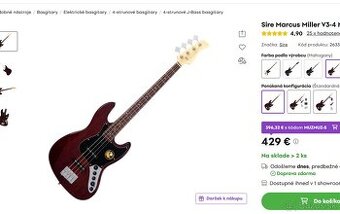 P: SIRE Marcus Miller V3 2nd Generation Bass