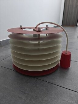 Retro závesná lampa luster 80.roky