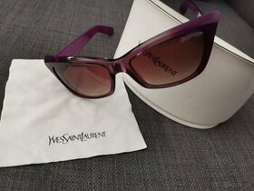 Yves Saint Laurent slnečné okuliare fialové - 1