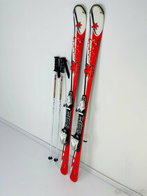 Dámske lyže Radical 157 cm + palice - 1