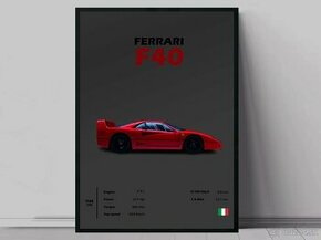 Obraz Ferrari F40