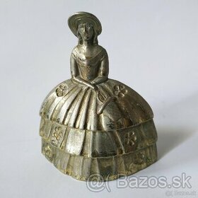 Starožitný zvonček v tvare ženy 3