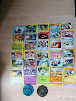 Pokémon karty a mince TCG