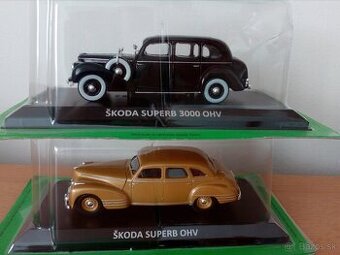 Predám modely škoda 1:43. cena za kus. - 1