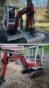 ✅️ Ponúkam výkopové práce z minibágrom ✅️