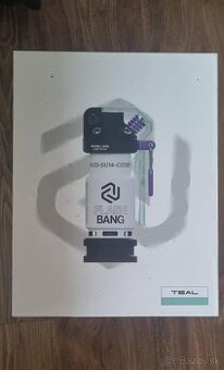 Vodná fajka Amotion Flash Bang - Teal