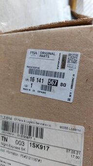 Chladič ORIGINÁL Objednávací kód PSA 1614156780
