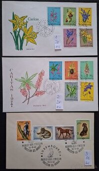 Postove znamky FDC (47poloziek)