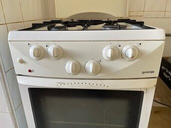 Plynový sporák Gorenje s elektrickou rúrou