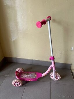 Barbie kolobežka pre malé deti