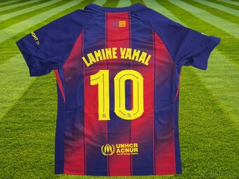 dres YAMAL FC Barcelona home edition 25/26 s číslom 10