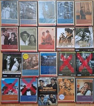 Predám originál DVD československé, slovenské filmy
