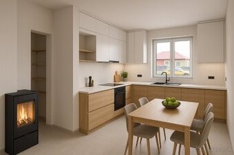 Priestranný bungalov v obci pri Leviciach