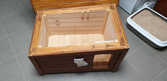 Zateplený domček pre mačku, alebo malého psíka