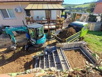 Výkopové práce / prenájom bagra