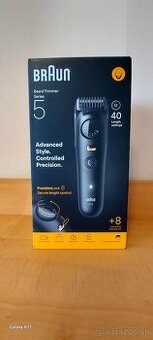Zastrihávač brady Braun.