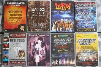 Predám Metalové DVD