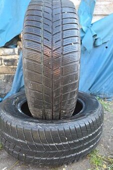 Ponúkam 2 zimné pneumatiky Barum Polaris 215/60 R16