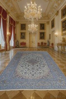 🌟 Luxusný zberateľský hodvábny koberec Nain 4x3 m 🌟