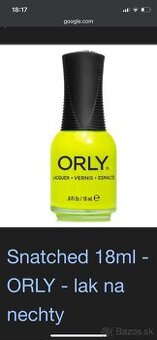 ORLY lak na nechty Snatched 2020346