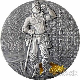investičné striebro - mince - cryptomining