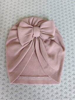 Dievčenská prechodná čiapka, turban
