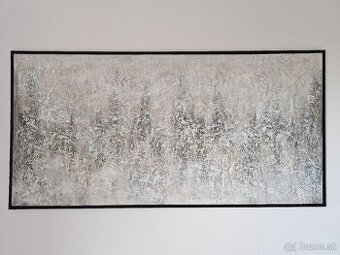 Abstraktný obraz štrukturovaný 140x70 T