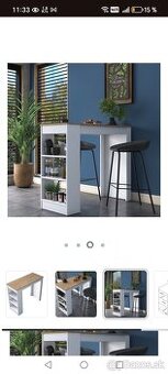 Barový pult s barovými stolickami