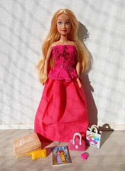 Bábika módna diva blondínka s dlhými vlasmi