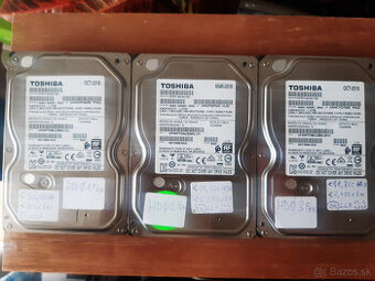 HDD 1TB 3,5" TOSHIBA SATA 3, 32MB cache - použitý