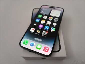 apple iphone 14 PRO 128gb Space Black / Batéria 100%