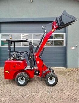 Elekrický mini bagr, elektrický kloubový nakladač 4X4