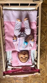 baby born babika+postielka