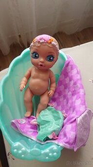 Roztomilá bábika Baby Born morská panna