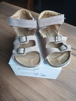 Ortopedické / Rehabilitačné sandálky Protetika béžové 30