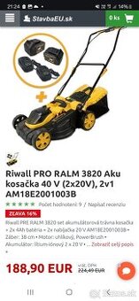 Elektrická kosačka