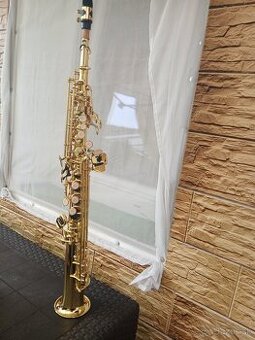 Predám nový krásny GOLD B- SOPRÁN SAXOFÓN