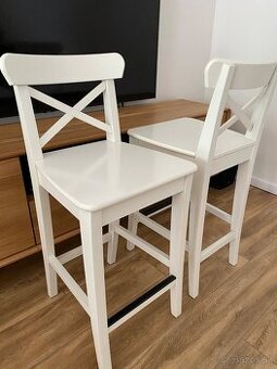 IKEA Ingolf barové stoličky 3 ks