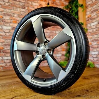 Alu R19 5x112 orig. AUDI A5 ROTOR + letné 255/35 R19 - 1