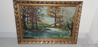 Predam obraz original olejomalba.